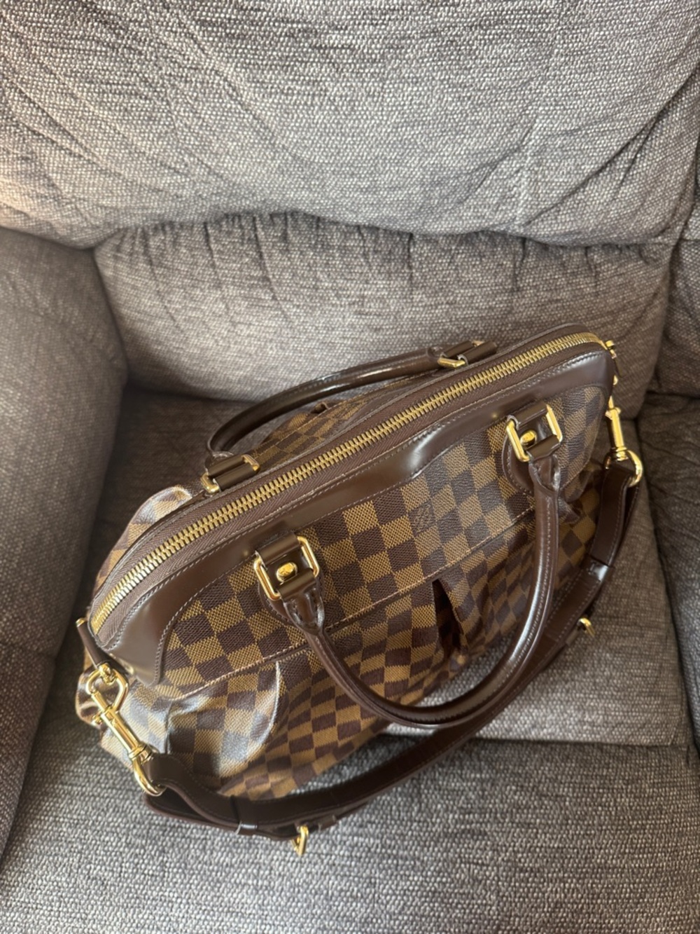 Preloved Louis Vuitton Trevi MM Damier Ebene - Picture 12 of 12